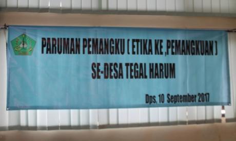 Paruman Pemangku (Etika Ke-Pemangkuan) Se-Desa Tegal Harum