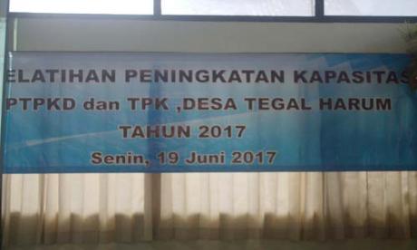 Pelatihan Peningkatan Kapasitas PTPKD dan TPK