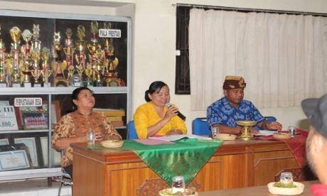 Rapat PKK Desa Tegal Harum