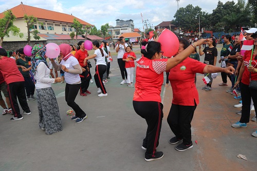 Kemeriahan Perlombaan Dalam Memperingati HUT RI ke 74 Tahun
