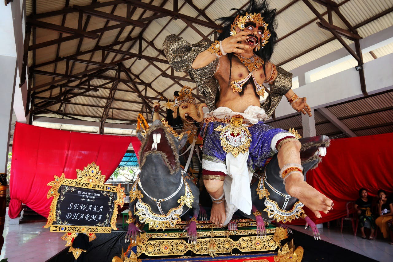 Penilaian Lomba Ogoh-Ogoh