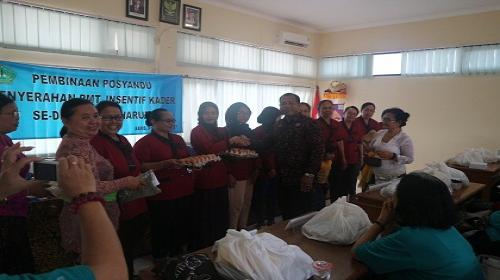 Workshop Posyandu, Penyerahan PMT, Insentif Kader Se-Desa